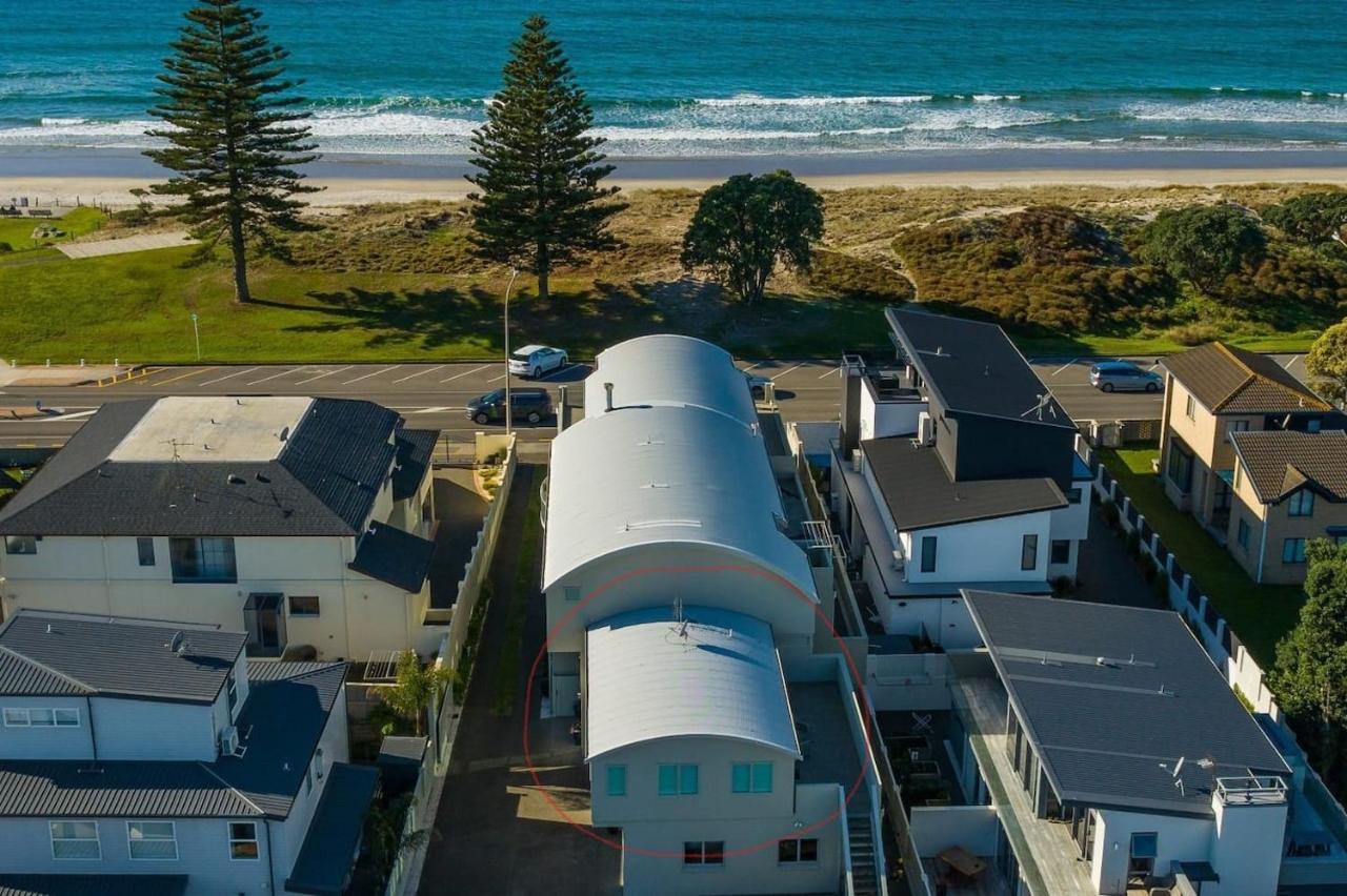 Modern Marine Parade Apartment Mount Maunganui Eksteriør billede